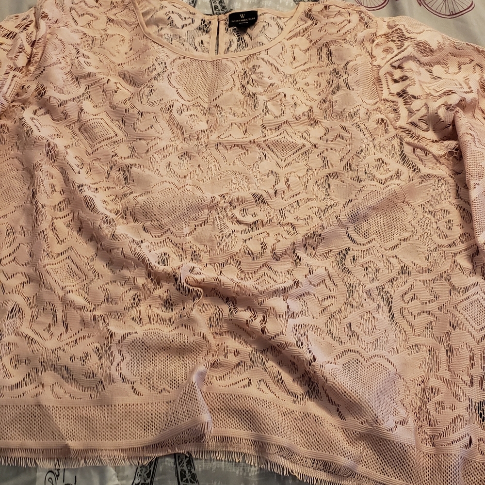 Lace casual shirt